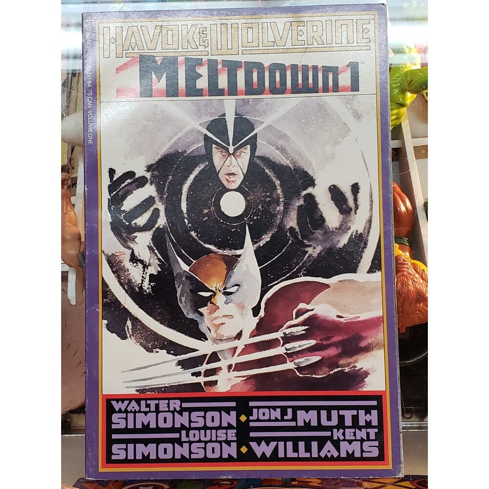 Havok & Wolverine - Meltdown #1 (Epic Comics Marvel Comics November 1988) G/VG